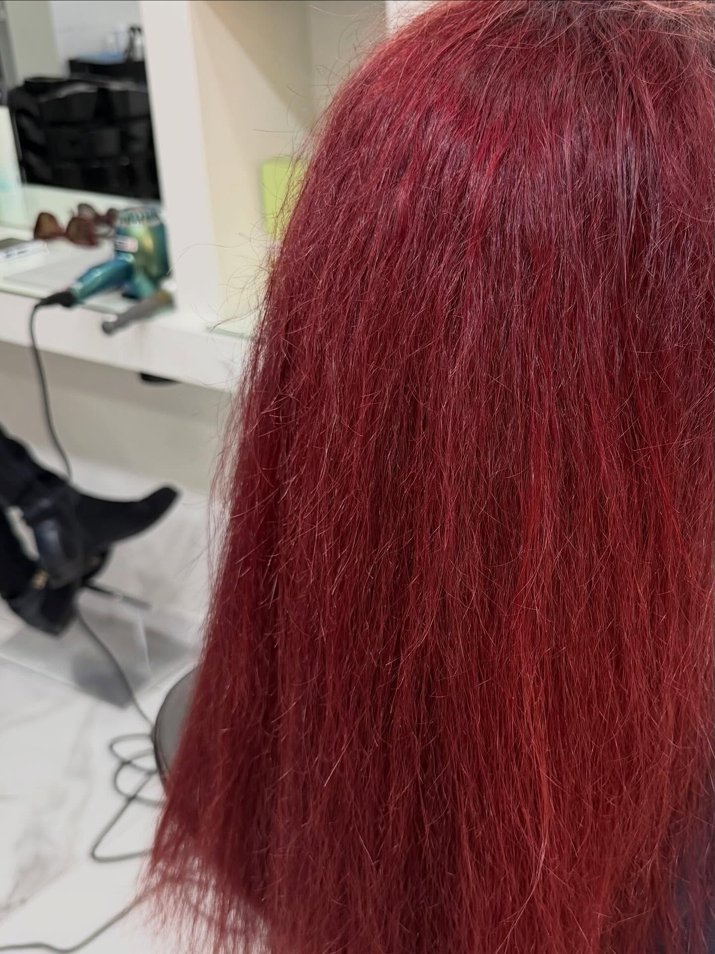 Before hair transformation